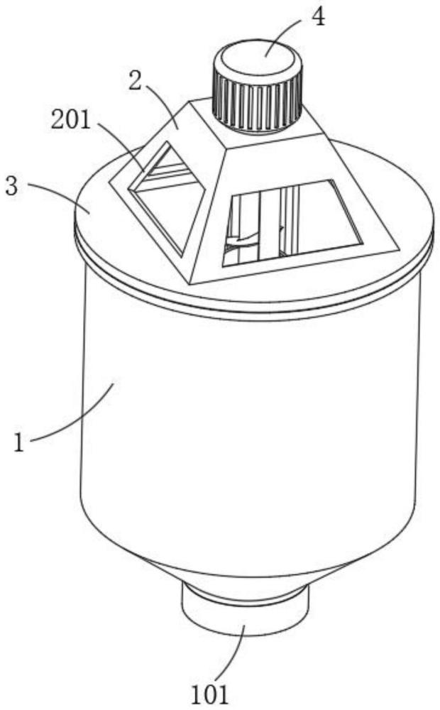 一種農(nóng)業(yè)苗盤用基質(zhì)混合設(shè)備的制作方法