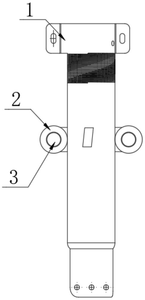 一種自行車擋泥板用可調(diào)節(jié)支架的制作方法