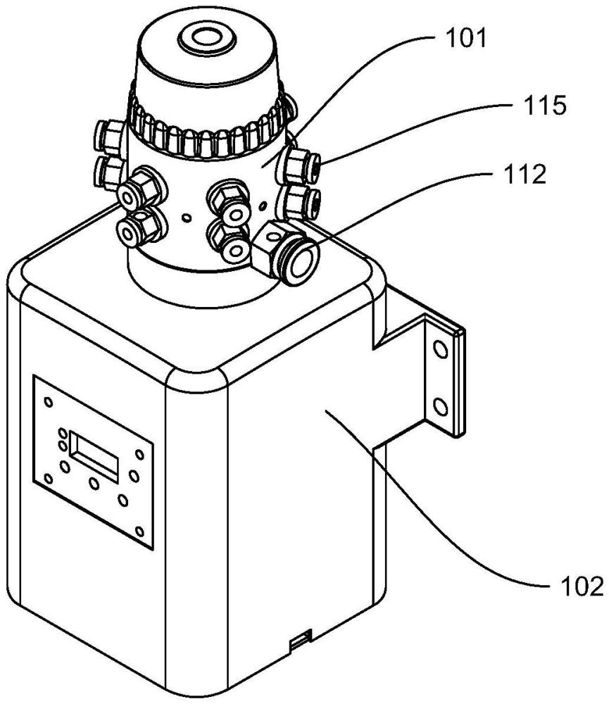 一種電機(jī)內(nèi)置式稀油泵的制作方法