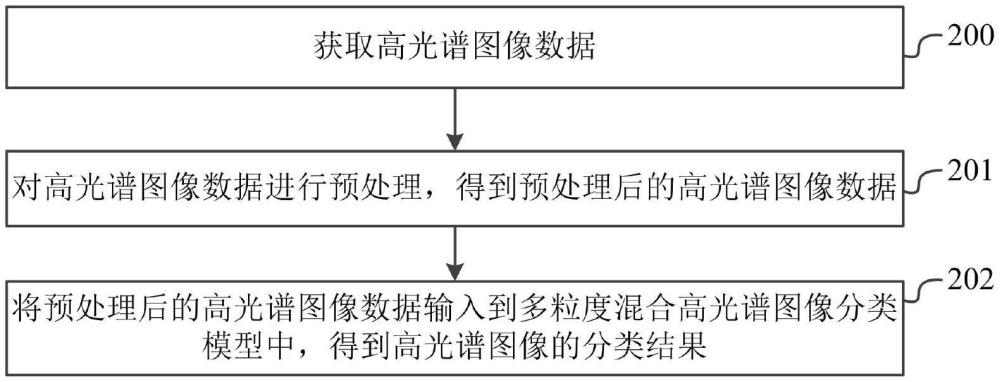 一種多粒度混合高光譜圖像分類方法、系統(tǒng)、設(shè)備及介質(zhì)