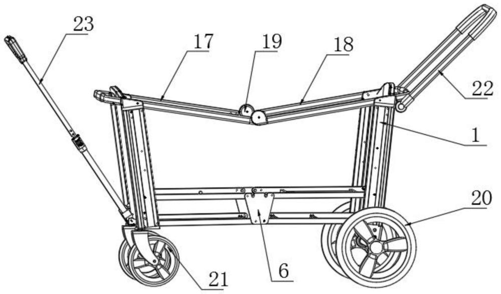 一種折疊手推車的制作方法