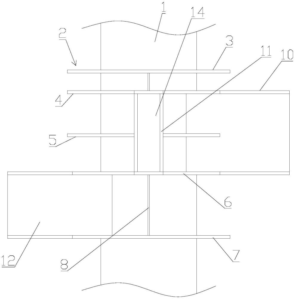 一种工程施工用复杂钢结构梁柱节点的制作方法