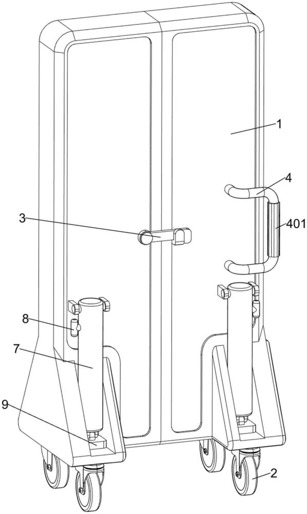 一种建筑施工用围挡的制作方法