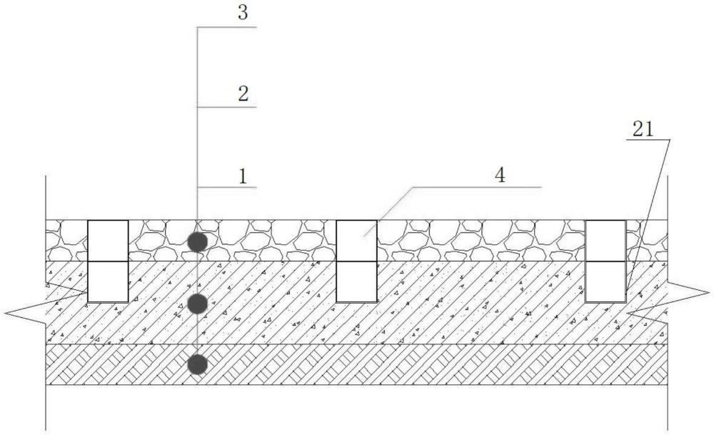 快速排水的大面积室外地面结构及其施工方法与流程