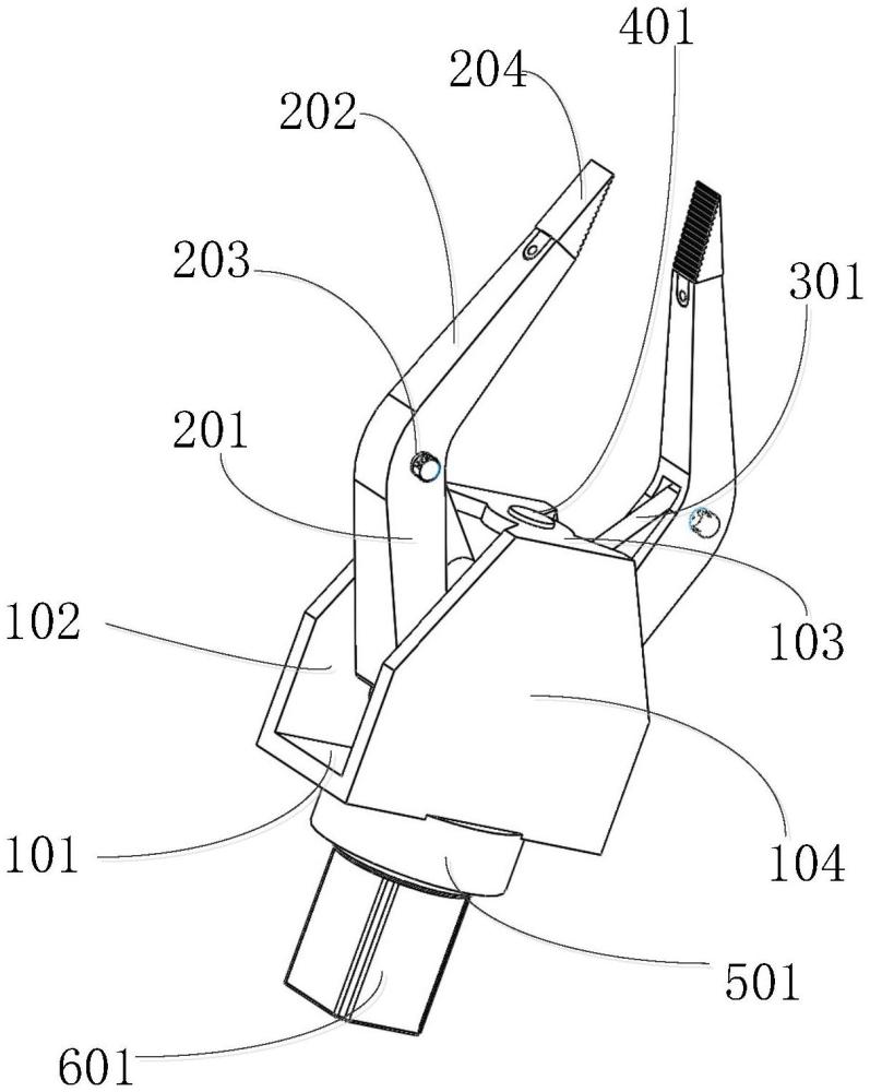 一种自锁型机器人夹具的制作方法