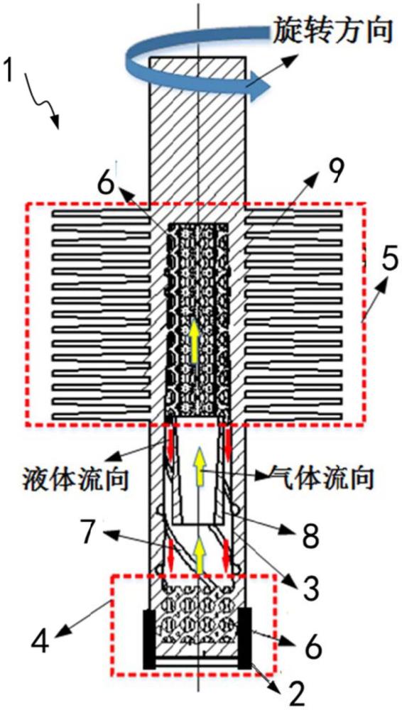 一种适用于难加工材料可实现高效换热的热管刀具结构