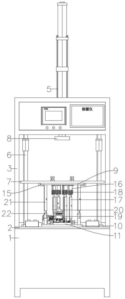 一种测量壳体端盖气密性的工装的制作方法