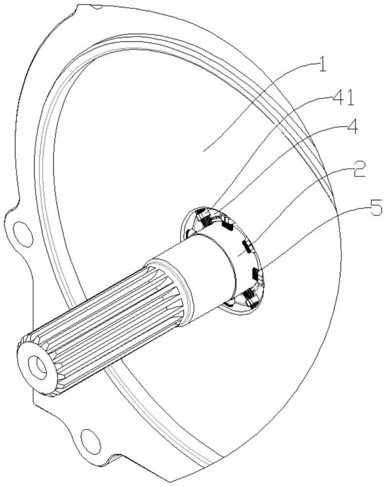 一種驅(qū)動(dòng)電機(jī)及防軸電流腐蝕結(jié)構(gòu)的制作方法