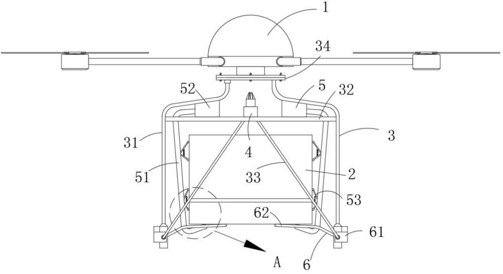 一種無(wú)人機(jī)空中物流快遞投放裝置