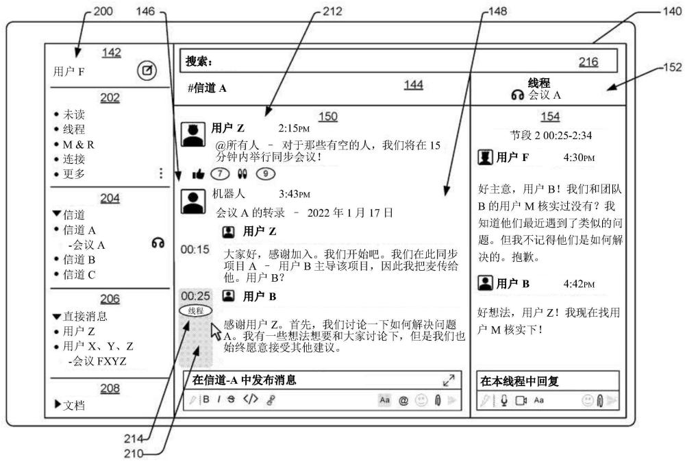 通信平台交互式转录的制作方法