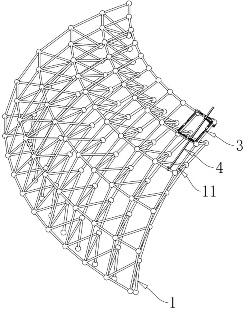 基于BIM的高精度建筑穹頂球面度檢測和校正系統(tǒng)及其方法與流程