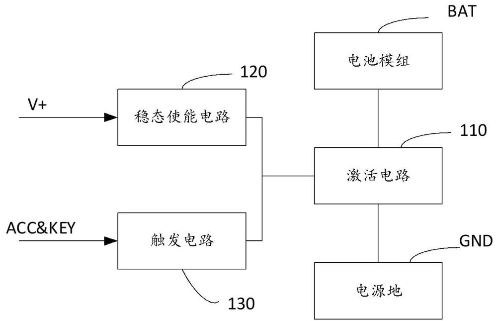 電池休眠喚醒電路、電源管理系統(tǒng)及助力自行車的制作方法