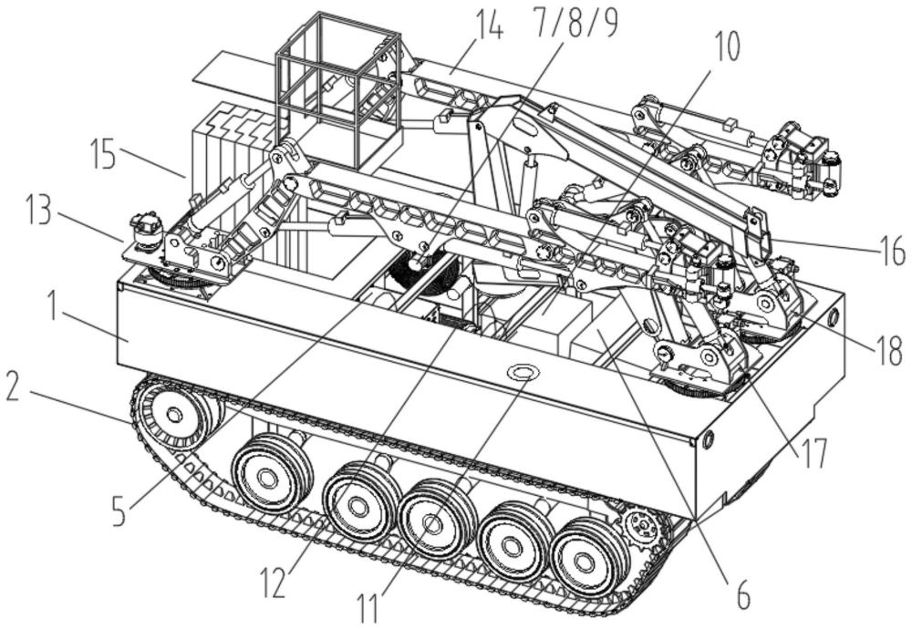 3T、5T履帶式救援車的制作方法