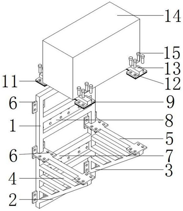 一種空調(diào)外機(jī)用安裝支架的制作方法