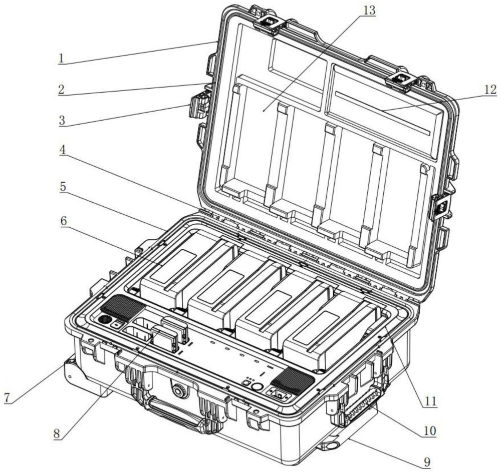 一種無人機充電箱的制作方法