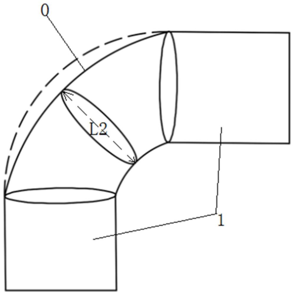 一种圆形90度减阻弯头及管道的制作方法