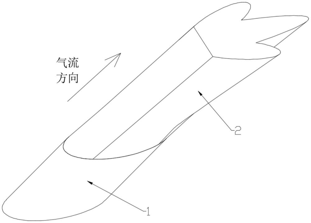 一种用于透平气膜冷却的孔结构、及涡轮叶片