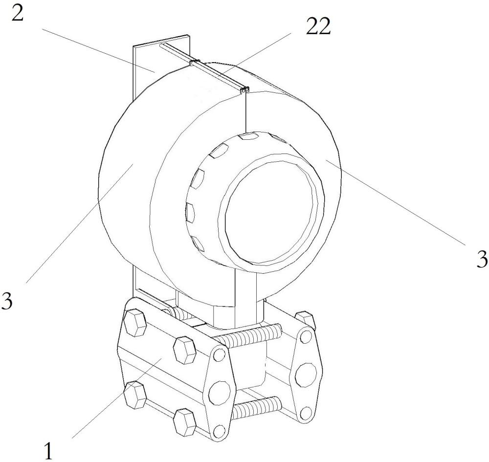 一種具有防護(hù)功能的壓差變送器的制作方法