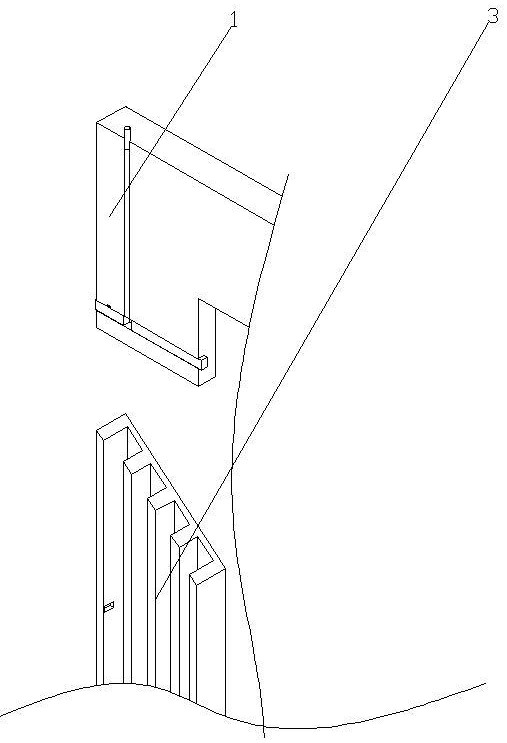 一種組合式門套線的制作方法