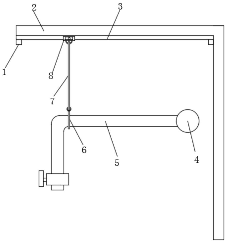 氣瓶充氣吊掛機(jī)構(gòu)的制作方法