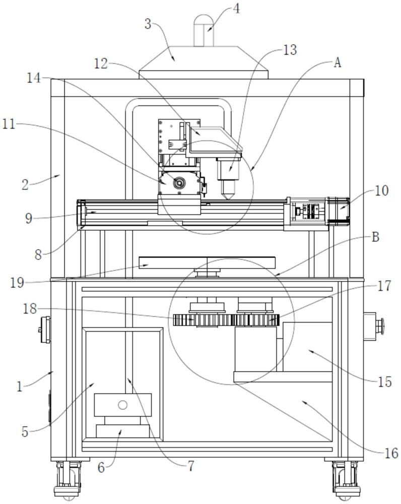 一种具有除尘功能的整流器铝外壳喷涂设备的制作方法