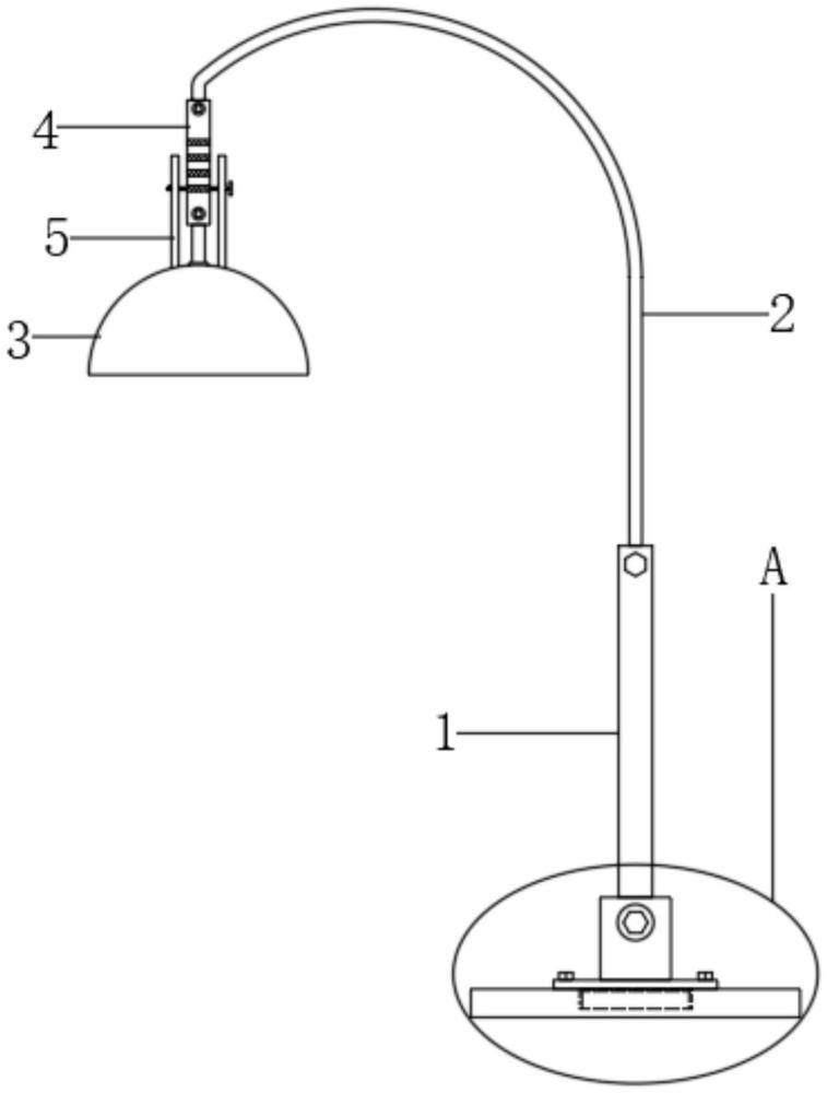 一種組合式落地?zé)艚Y(jié)構(gòu)的制作方法