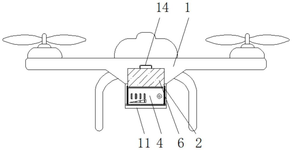 一種具備散熱防塵結構的無人機的制作方法