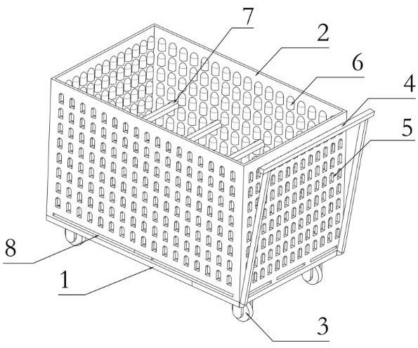 一種具有脫水防堵結(jié)構(gòu)的運(yùn)布車的制作方法