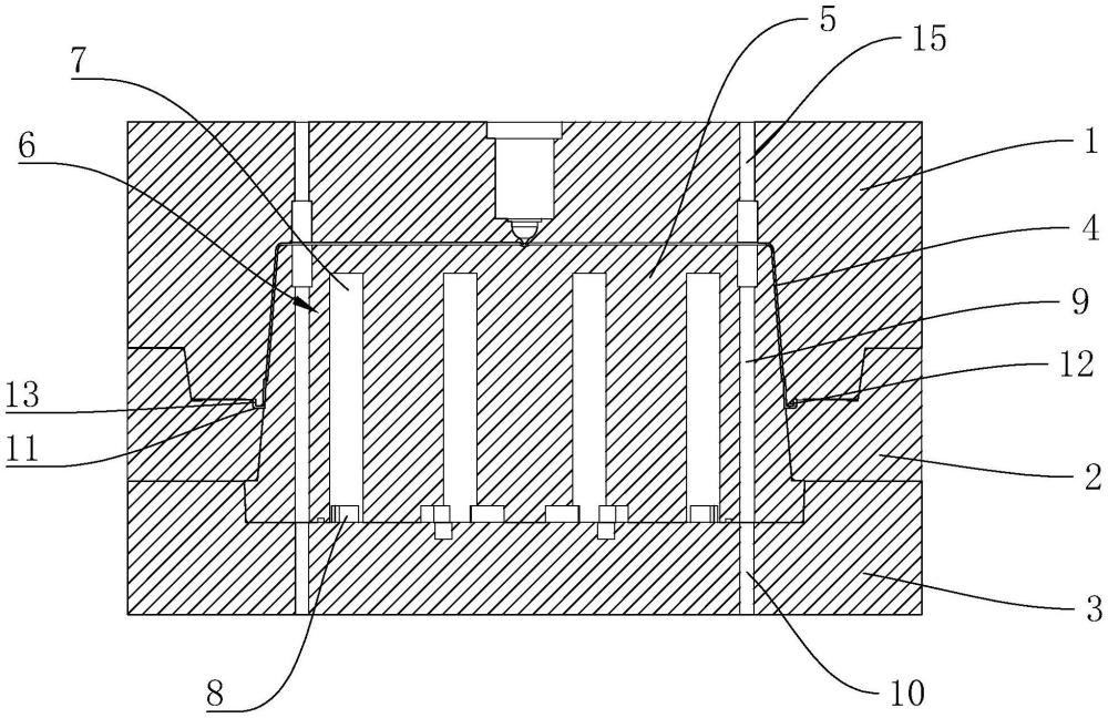 家用塑料盒注塑成型模具的制作方法