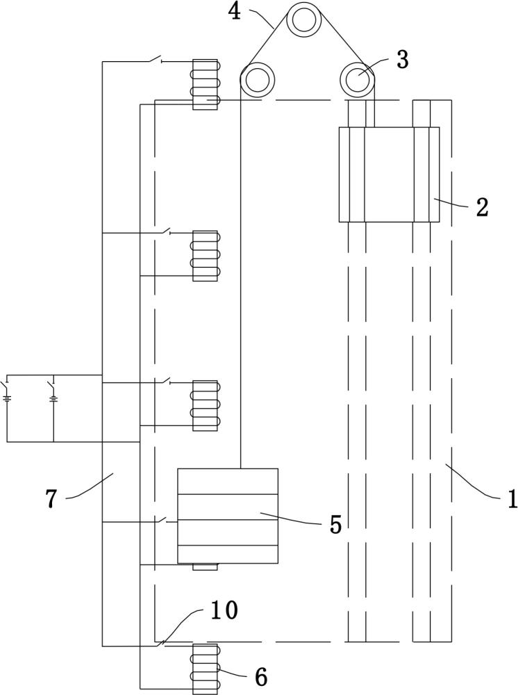 一種減小啟動電流的節(jié)能電梯的制作方法