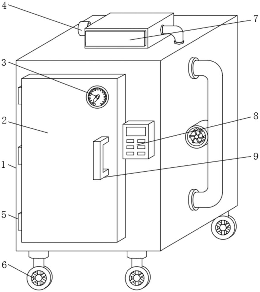 一种集成电路加工用烘烤箱的制作方法