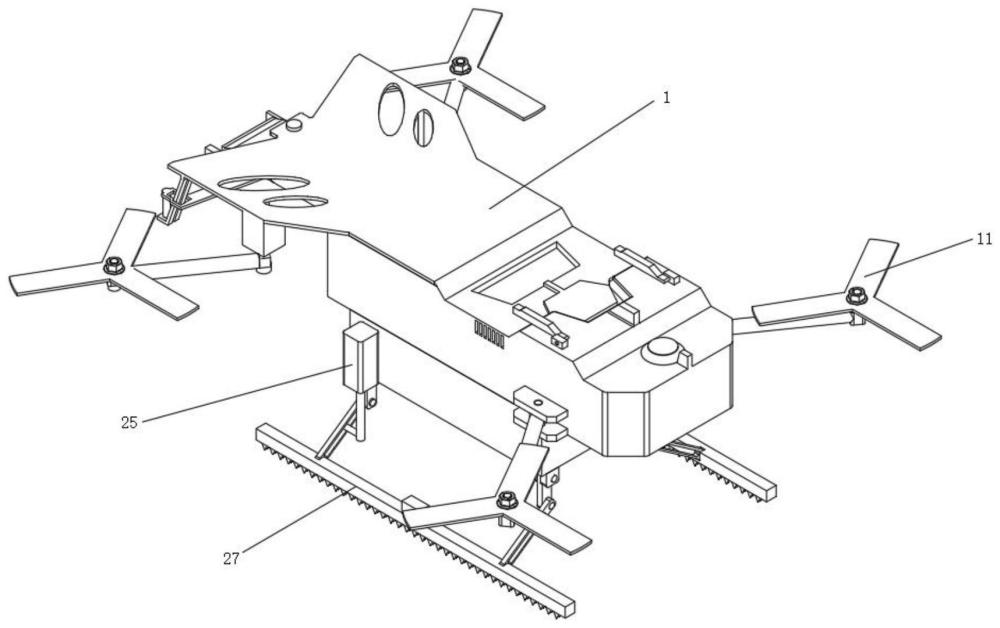 一種無(wú)人機(jī)承載結(jié)構(gòu)的制作方法