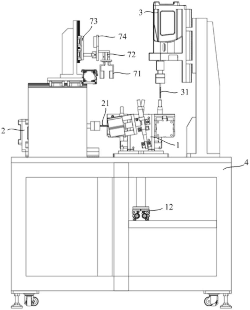 一種電機(jī)軸鉆孔裝置及電機(jī)軸鉆孔生產(chǎn)線(xiàn)的制作方法