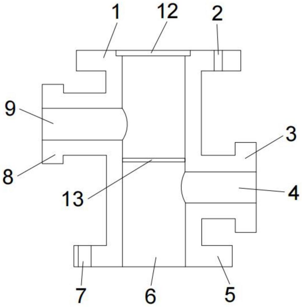 一種特質(zhì)異徑四通機(jī)構(gòu)的制作方法