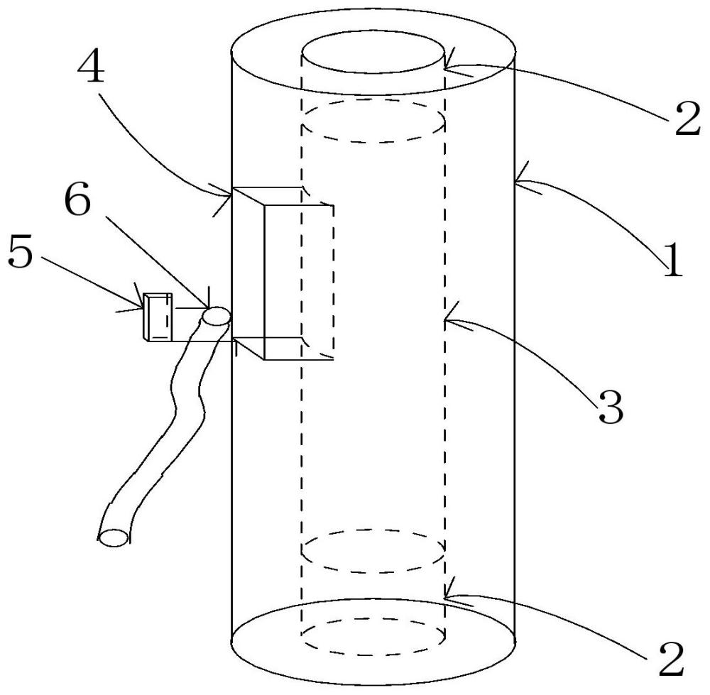 一種嘴棒接收機(jī)上端堵塞檢測裝置的制作方法