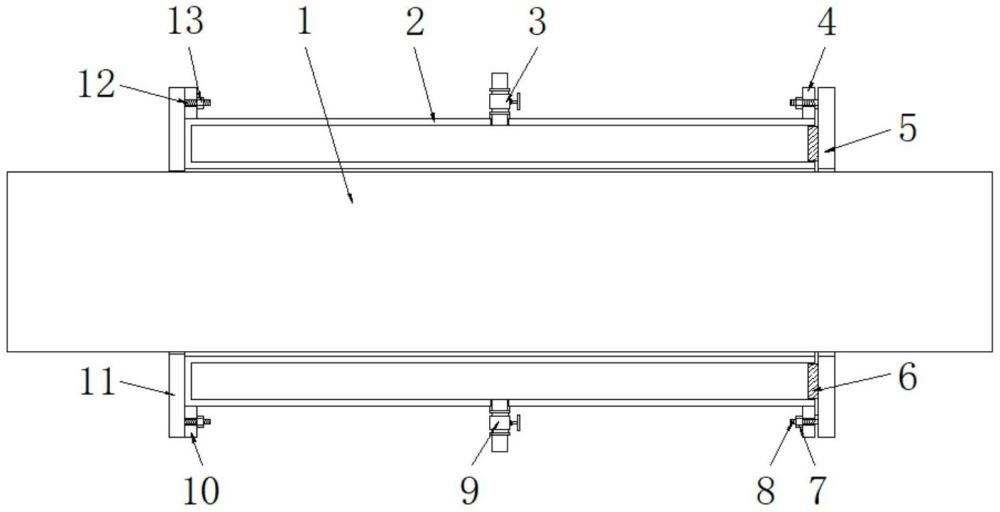 一种石墨杆挤出机机筒冷却机构的制作方法