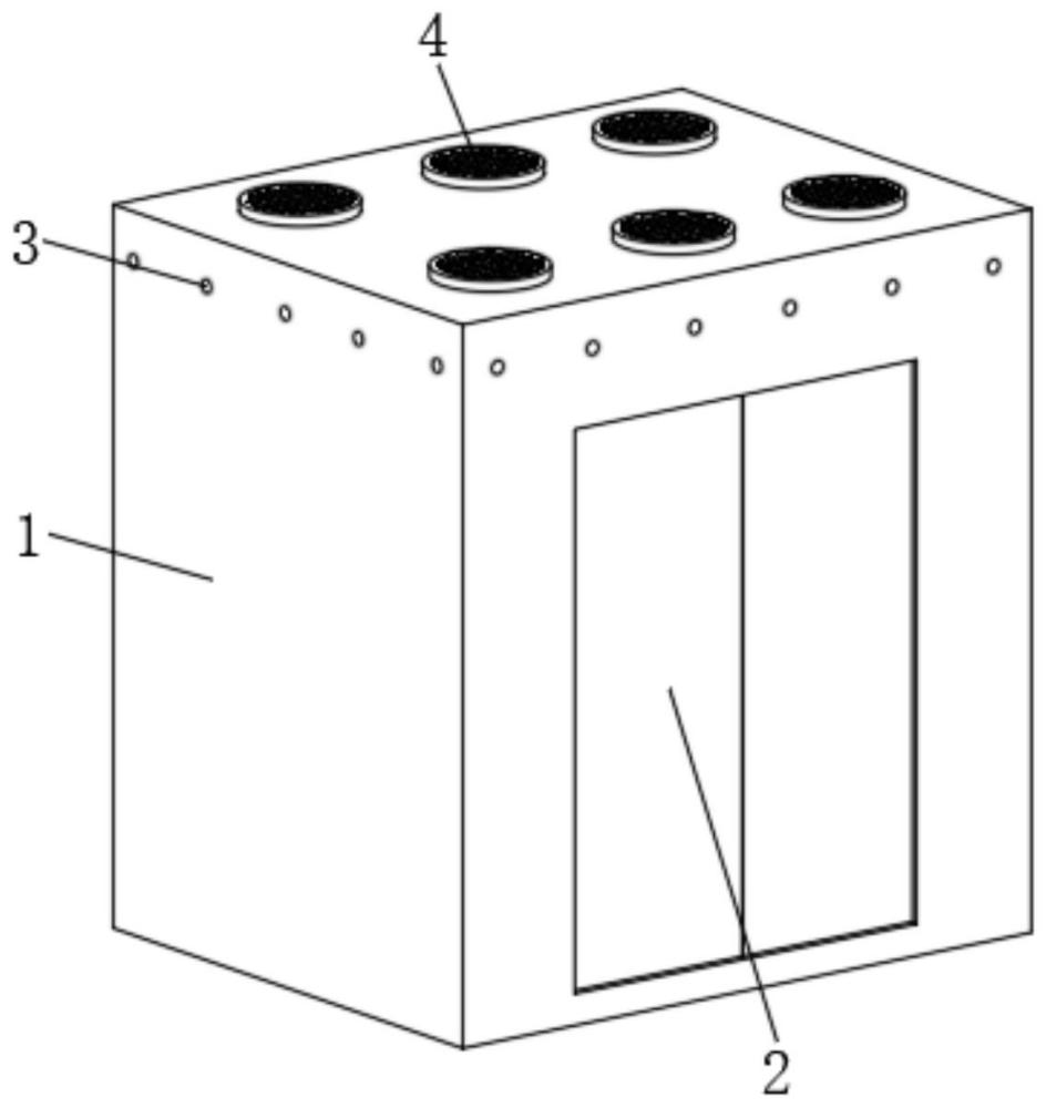 一種便于通風(fēng)的電梯的制作方法