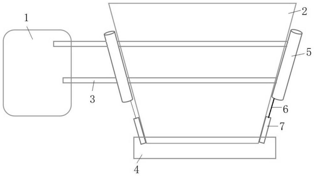 一種溜槽裝置及堆取料機的制作方法