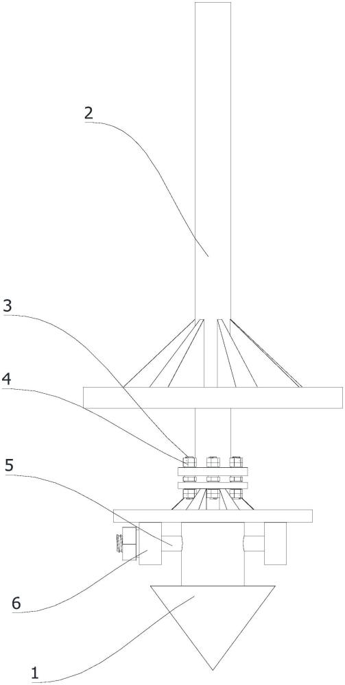 一種通信電線桿預埋施工裝置的制作方法