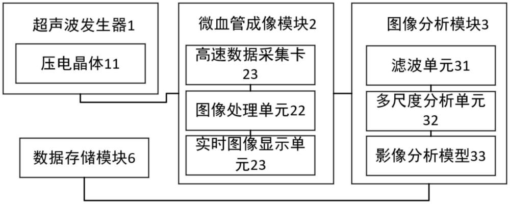 基于超聲波的微血管成像系統(tǒng)的制作方法