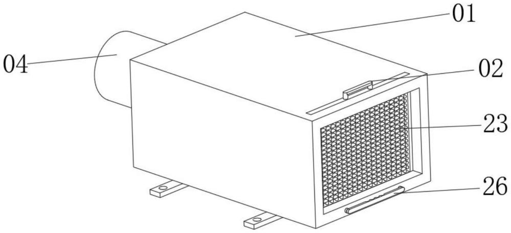 一種建筑樓體用通風(fēng)箱的制作方法