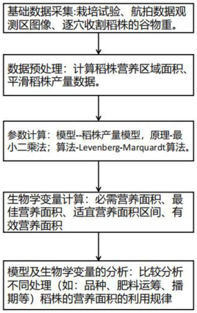 基于非直角双曲函数稻株产量的分析方法