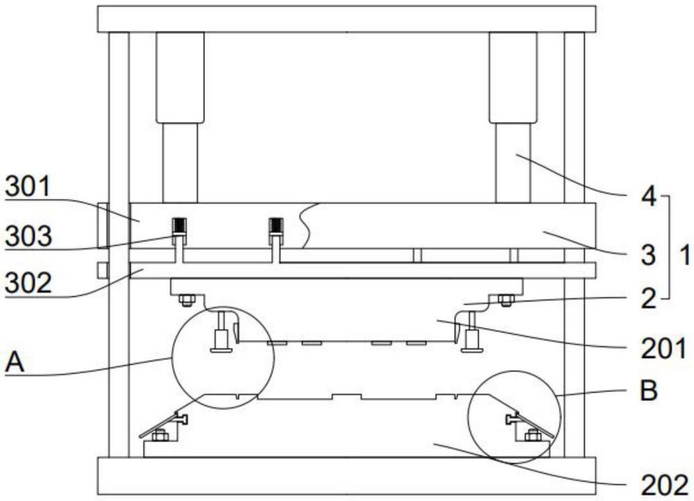 一种金属板材加工用冲压模具的制作方法