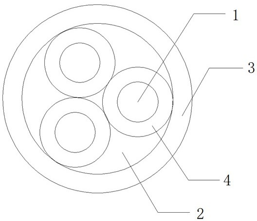 一种野外用橡胶电缆的制作方法