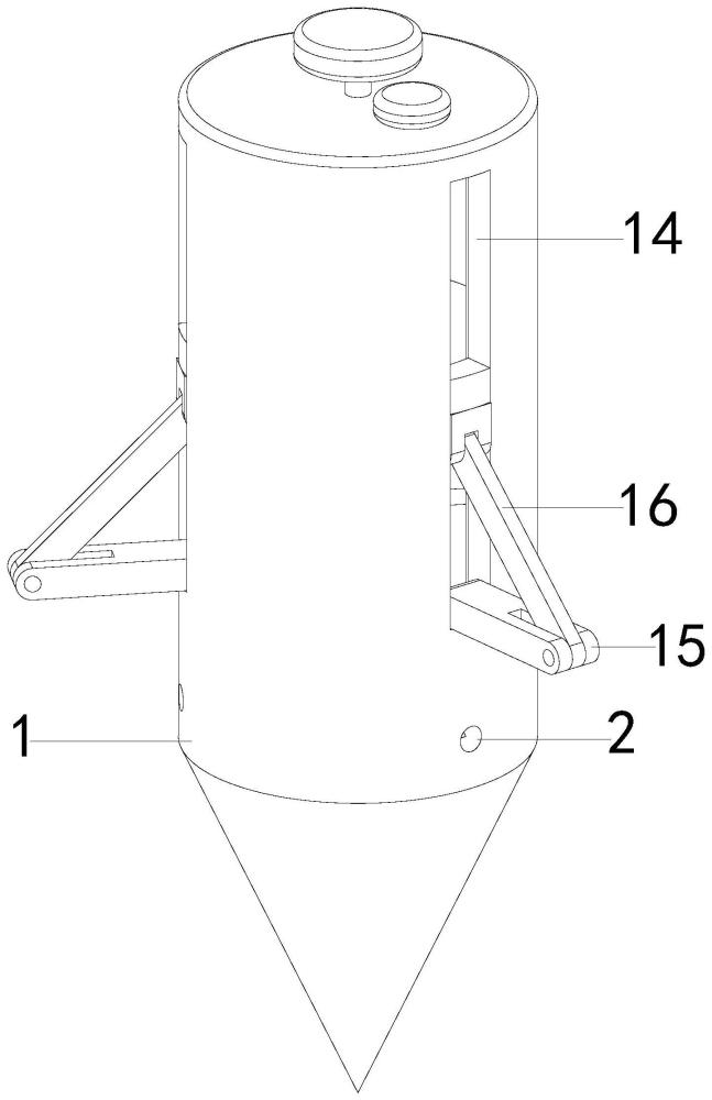 一种建筑施工标定地钎的制作方法