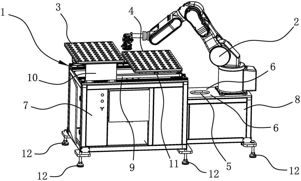 机器人上下料工作站的制作方法