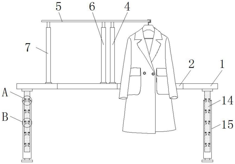 一种服装加工用手工钉扣平台的制作方法