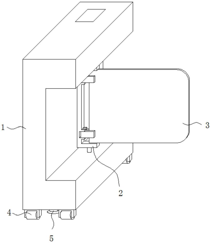 一種移動式通道閘機的制作方法