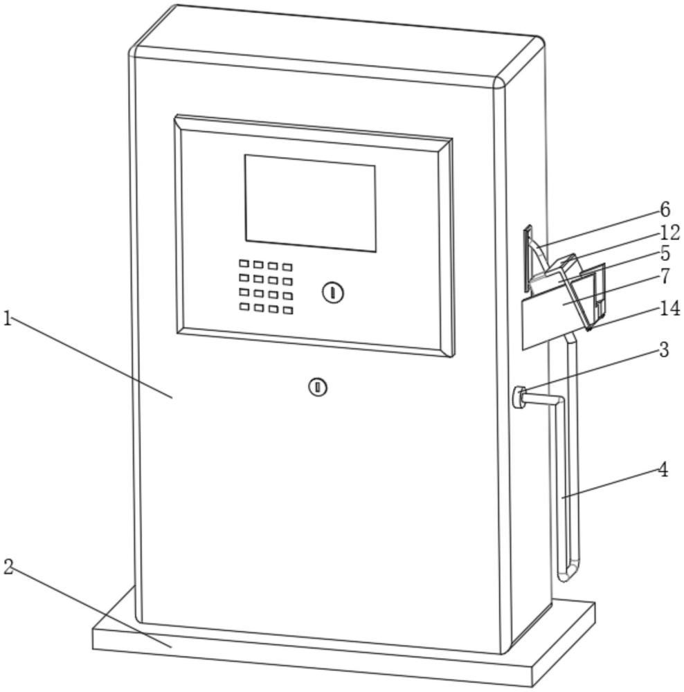 一種具有防護(hù)結(jié)構(gòu)的加油機(jī)的制作方法