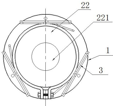 一种方舱消声器可拆卸固定架的制作方法